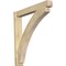 Ekena Millwork Thorton Craftsman Rough Sawn Outlooker, Douglas Fir, 6"W x 40"D x 40"H OUT06X40X40THR04RDF - alternate 1